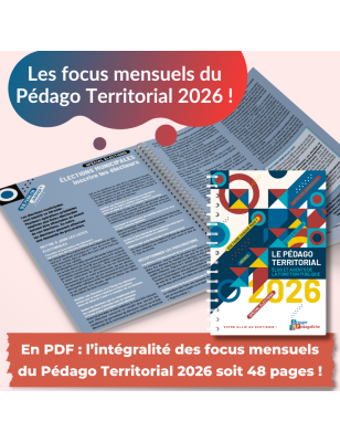 Les focus mensuels du Pédago Territorial 2026 (format PDF)