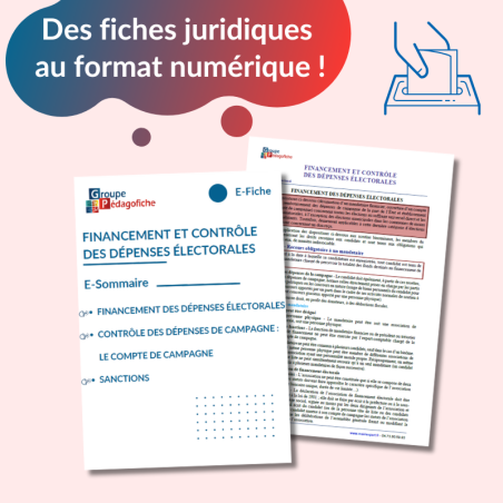 E-Fiche - Elections : Financement et contrôle des dépenses électorales