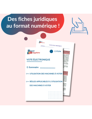 E-Fiche - Vote électronique