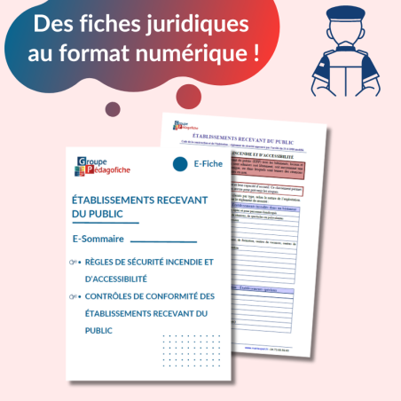E-Fiche - Établissement recevant du public (ERP)