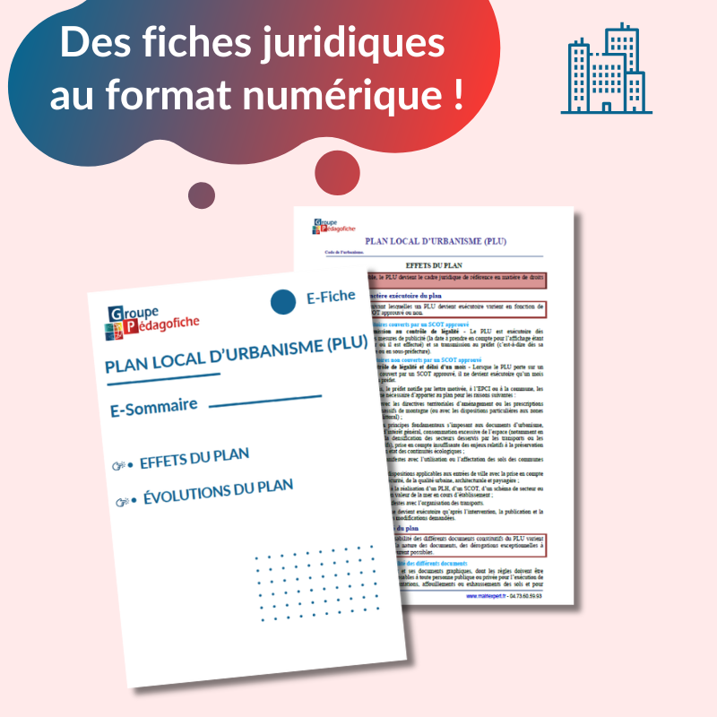 E-Fiche - Plan local d'urbanisme