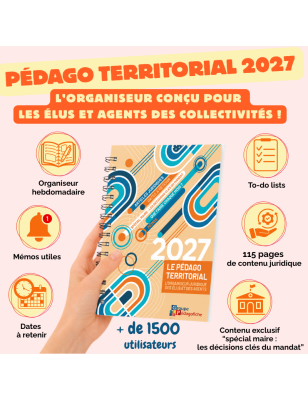 Le Pédago Territorial 2027, organiseur juridique - Engagement 3 éditions - Prix/Édition