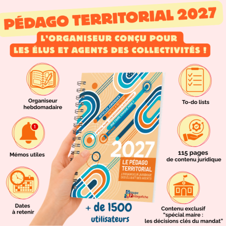 Le Pédago Territorial 2027, organiseur juridique - Engagement 3 éditions - Prix/Édition